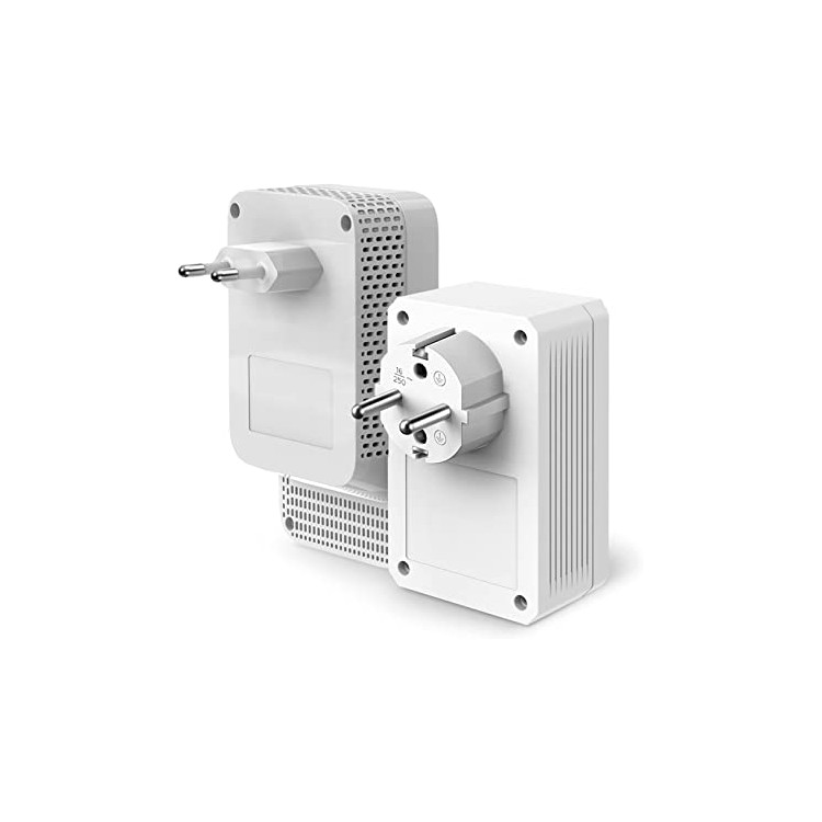 ADAPTADOR CPL WiFi AC 1200 MBPS + CPL 1000 MBPS ETHERNET GIGABITS
