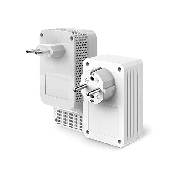 ADAPTADOR CPL WiFi AC 1200 MBPS + CPL 1000 MBPS ETHERNET GIGABITS