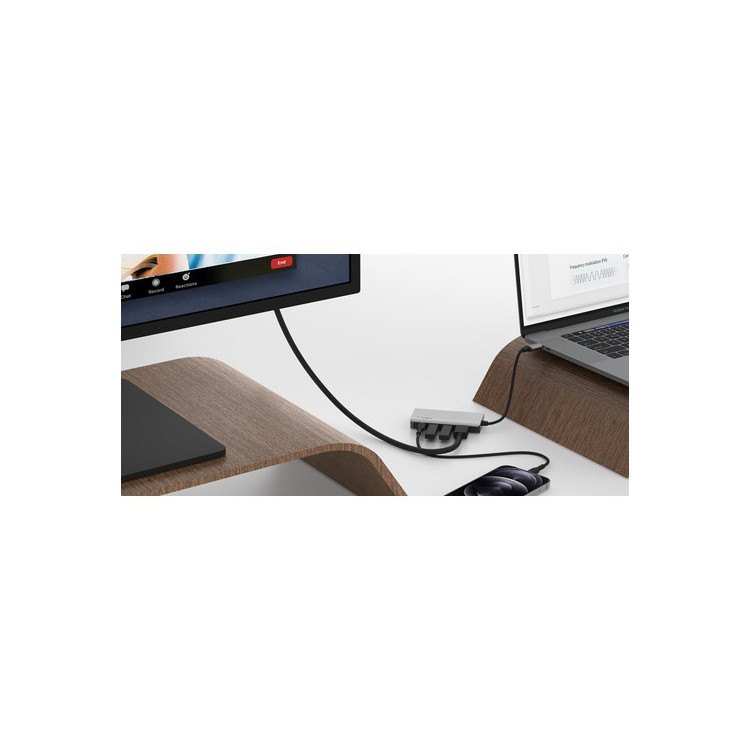 STATION D'ACCUEIL 4 PORTS HDMI, USB-A x 2, USB-C 100 W
