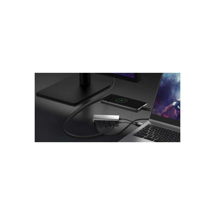 STATION D'ACCUEIL 4 PORTS HDMI, USB-A x 2, USB-C 100 W