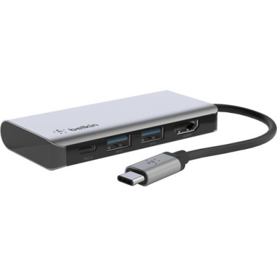 ESTAÇÃO DE DOCING DE 4 PORTAS HDMI, USB-A x 2, USB-C 100 W