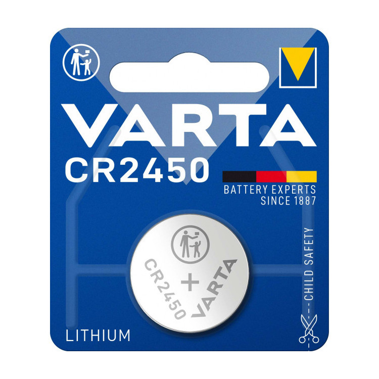 BOTÃO BATERIA 3V CR2450