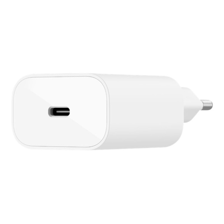 CARREGADOR CA RÁPIDO 25W PD USB-C BRANCO