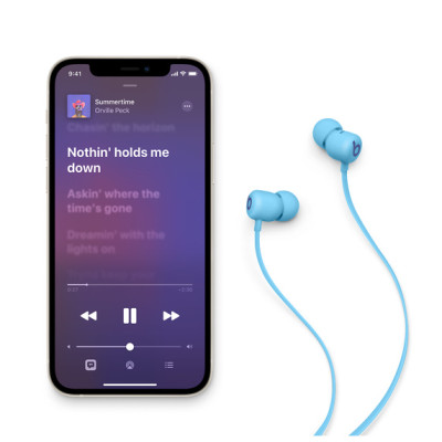 BEATS FLEX WIRELESS BLUE EARPHONES 2