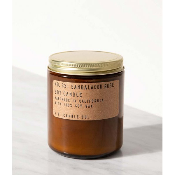 BOUGIE EN CIRE DE SOJA BOIS DE SANTAL 207ML 