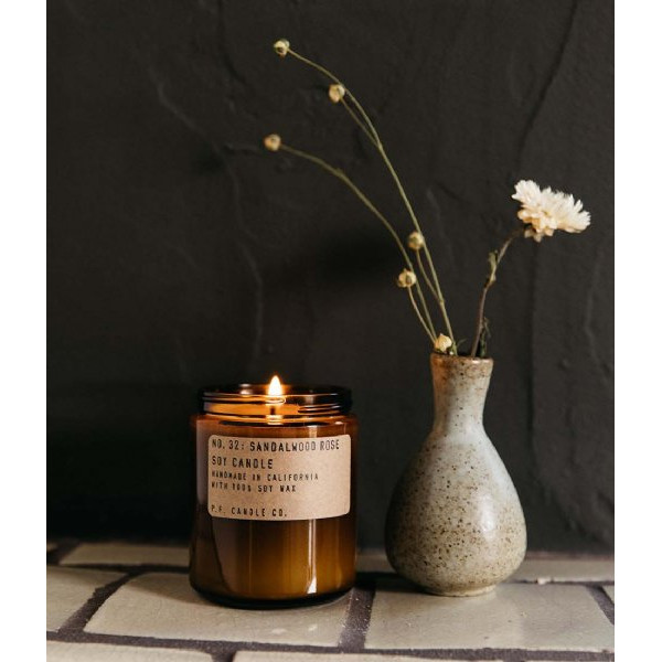 BOUGIE EN CIRE DE SOJA BOIS DE SANTAL 207ML 