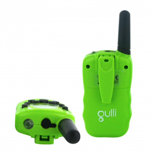 WALKIE TALKIE COM FUNÇÃO DE LANTERNA VERDE