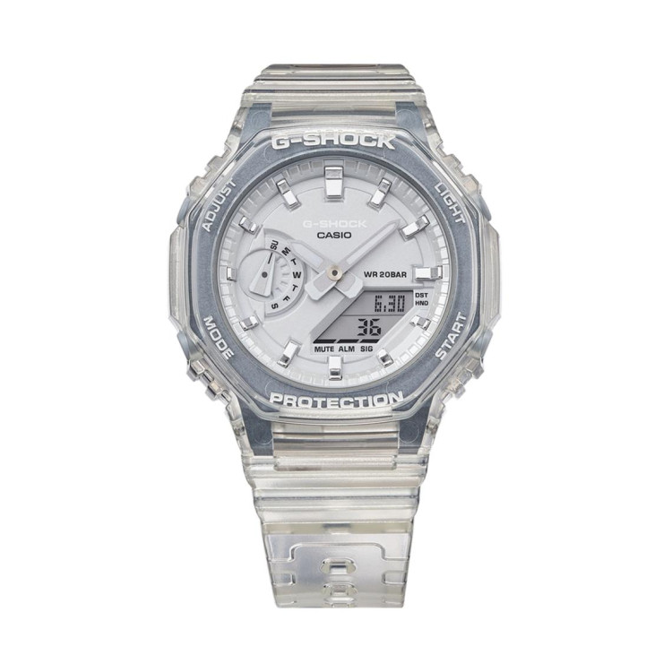 WOMEN'S WATCH G-SHOCK SKELETON GMA-S2100SK-7 WHITE RESIN