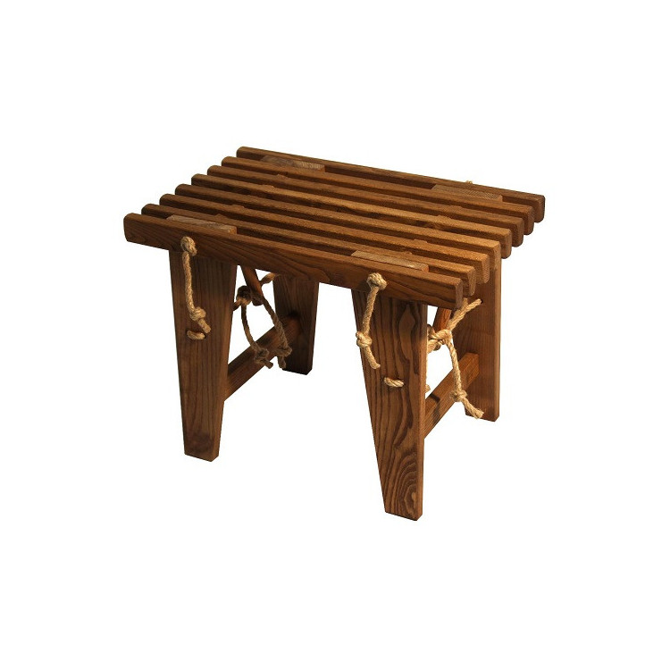 BANC ECOBENCH 60 FRENE BRUN 13X19X61CM