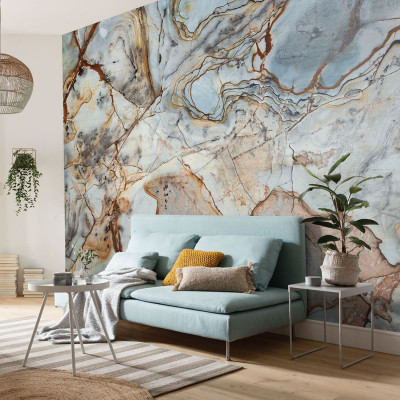 POSTER XXL IMPRESSION NUMERIQUE 'MARBLE' 400 x 250 CM 2