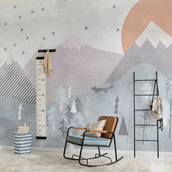 XXL DIGITAL PRINT POSTER 'WILD AND FREE' 400 x 250 CM