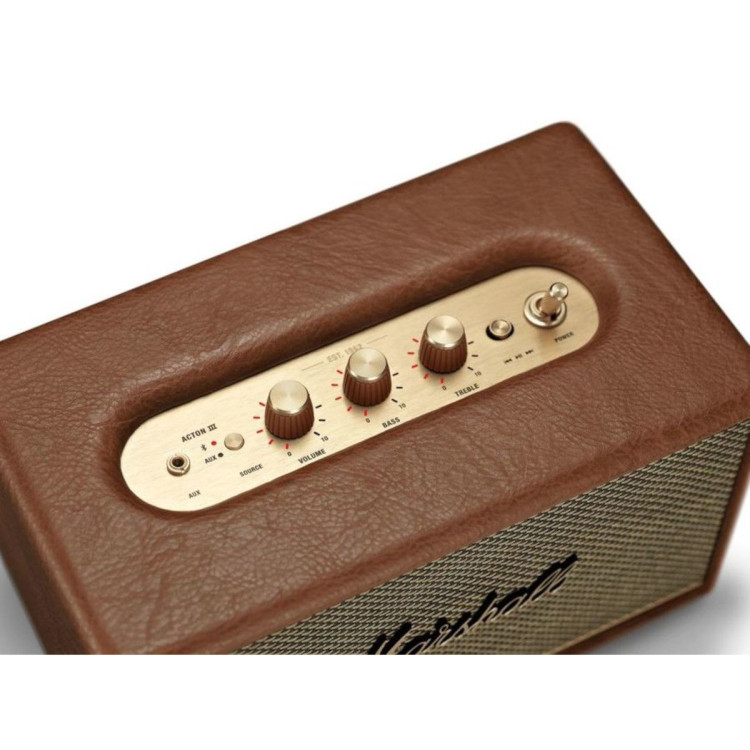 ENCEINTE BLUETOOTH ACTON III MARRON