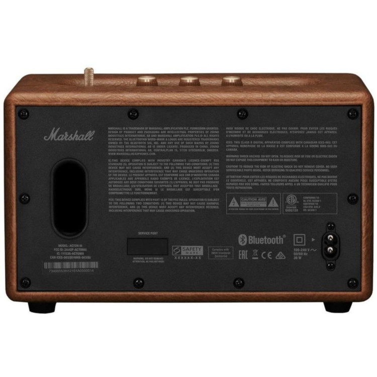 BROWN ACTON III BLUETOOTH SPEAKER