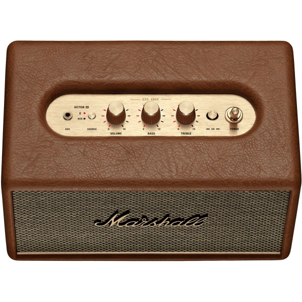 BROWN ACTON III BLUETOOTH SPEAKER