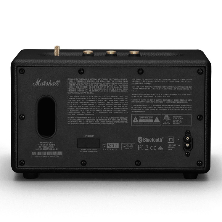 ALTO-FALANTE BLUETOOTH ACTON III PRETO