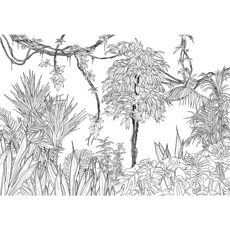 XXL POSTER DIGITAL PRINT ''BLANCA'' 400 x 280 CM