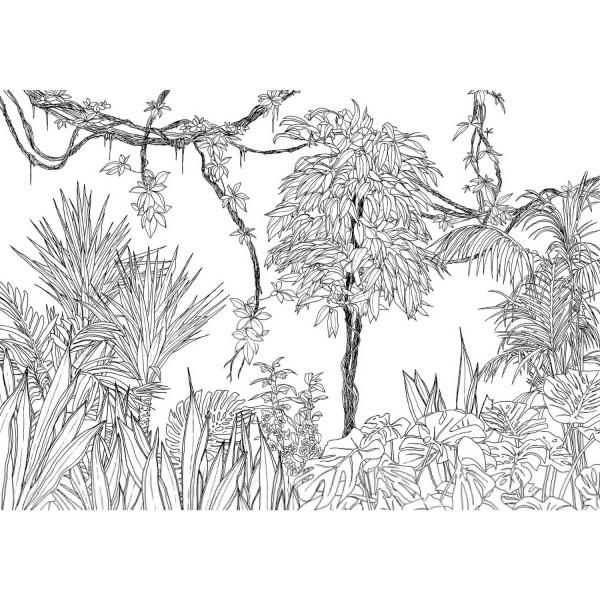 XXL POSTER DIGITAL PRINT ''BLANCA'' 400 x 280 CM