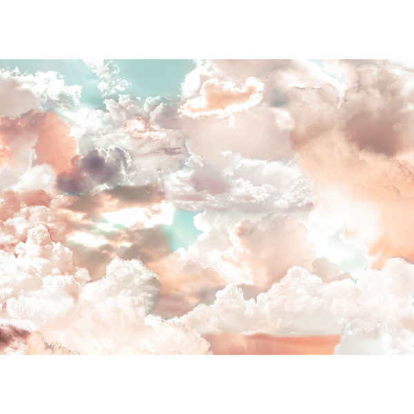 Pôster XXL IMPRESSÃO DIGITAL ''NUVENS SUAVES'' 350 X 250 CM