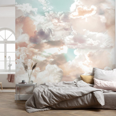 POSTER XXL IMPRESSION NUMERIQUE ''MELLOW CLOUDS'' 350 X 250 CM 2