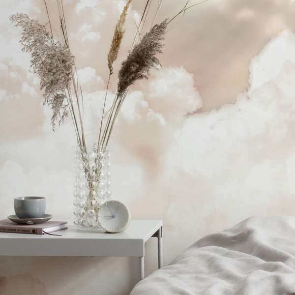 Pôster XXL IMPRESSÃO DIGITAL ''NUVENS SUAVES'' 350 X 250 CM
