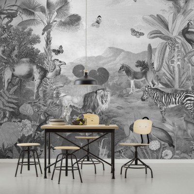 POSTER XXL IMPRESSION NUMERIQUE ''FLORA & FAUNA'' 350 X 250 CM 2