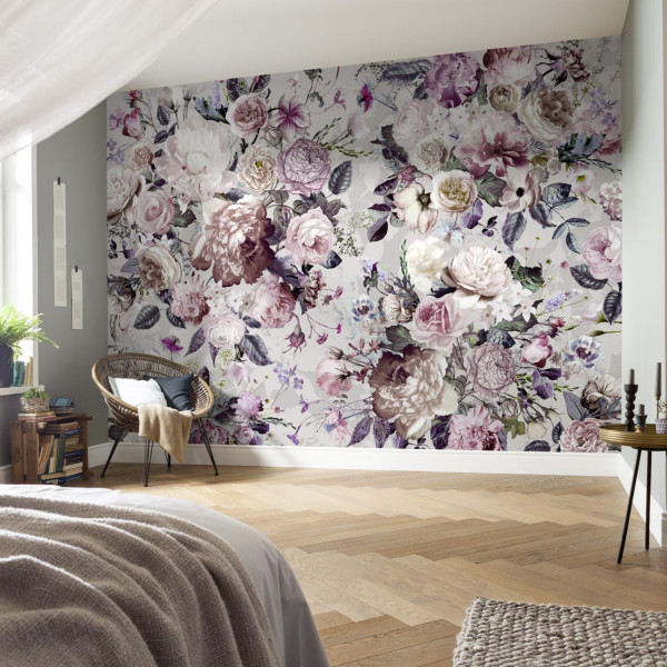 Pôster XXL IMPRESSÃO DIGITAL ''LOVELY BLOSSOMS'' 350 X 250 CM