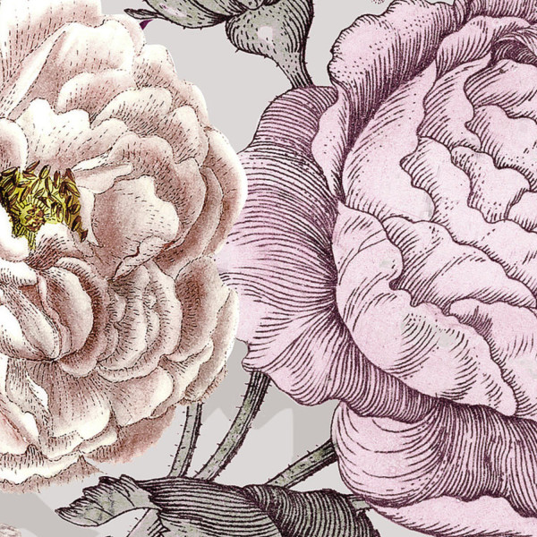 XXL POSTER DIGITAL PRINT ''LOVELY BLOSSOMS'' 350 X 250 CM