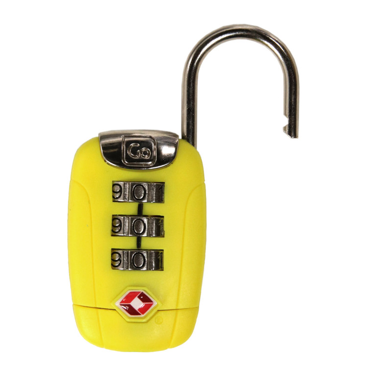 TSA TWIST N SET LARGE DIAL PADLOCK