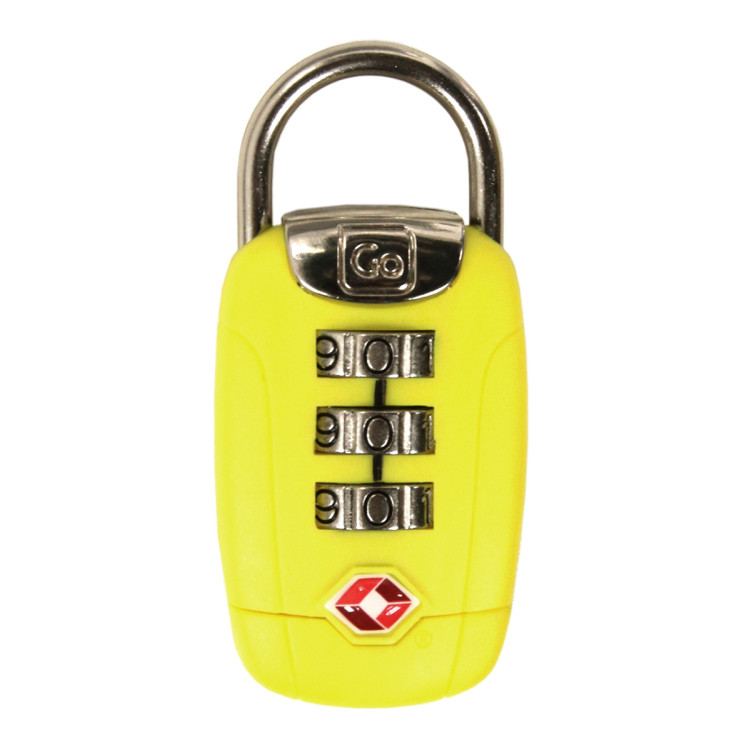 TSA TWIST N SET LARGE DIAL PADLOCK