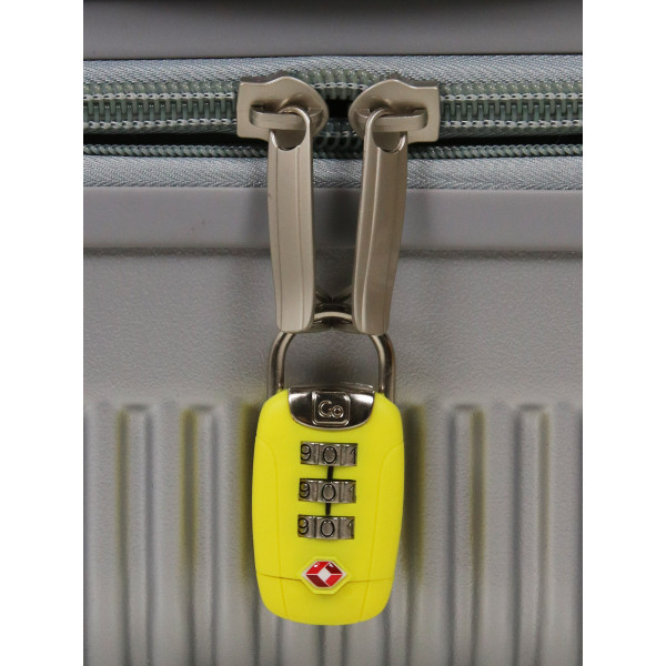 TSA TWIST N SET LARGE DIAL PADLOCK