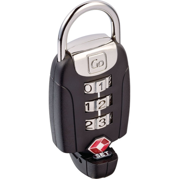 CADENAS GRAND CADRAN TSA TWIST N SET NOIRET METAL