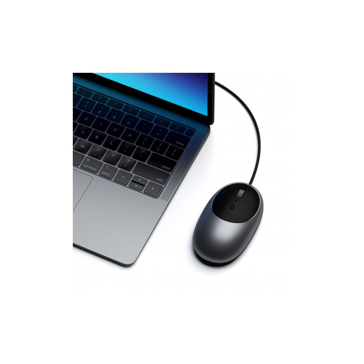 SOURIS FILAIRE C1 USB-C GRIS SIDERAL
