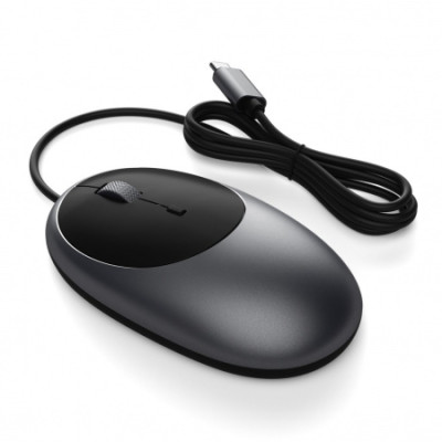 C1 AMBIDEXTROUS USB-C COM FIO MOUSE ESPAÇO CINZENTO