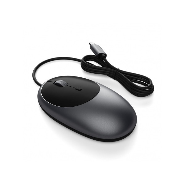 C1 AMBIDEXTROUS USB-C COM FIO MOUSE ESPAÇO CINZENTO
