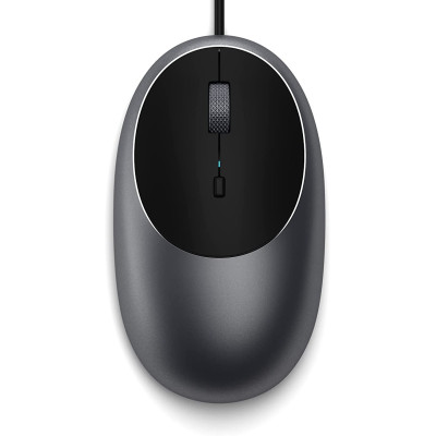 C1 AMBIDEXTROUS USB-C WIRED MOUSE SPACE GRAY 2