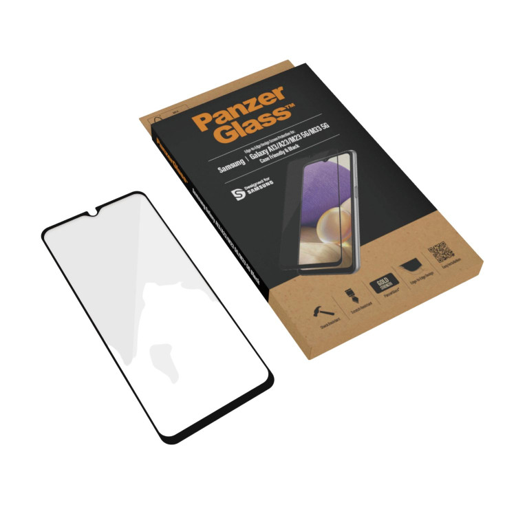 TEMPERED GLASS FOR GALAXY A13/ M23 5G/ M33 5G CF BLACK