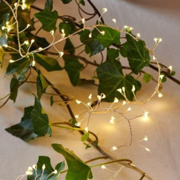 GUIRLANDE KNIRKE 160 LEDS EN GRAPPE