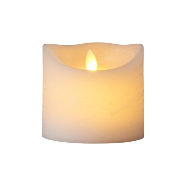VELA DE LED SARA BRANCA 10,4 CM