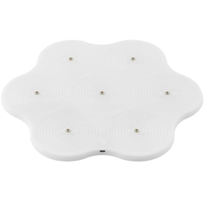 7 STATIONS DE CHARGE POUR BOUGIE LED DECOPOWER USB BLANC