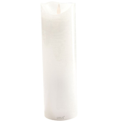 BOUGIE LED RECHARGEABLE SARAHØ7,5X25CM