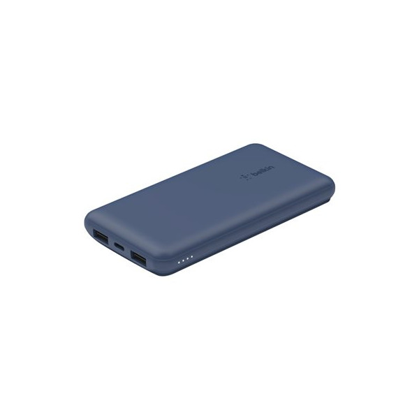 BATTERIE EXTERNE 10000 MAH USB BLEU