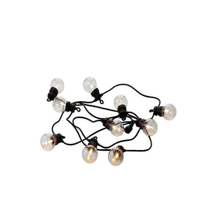 GUIRLANDE LUMINEUSE TRANSPARENTE 10 LED LUCAS
