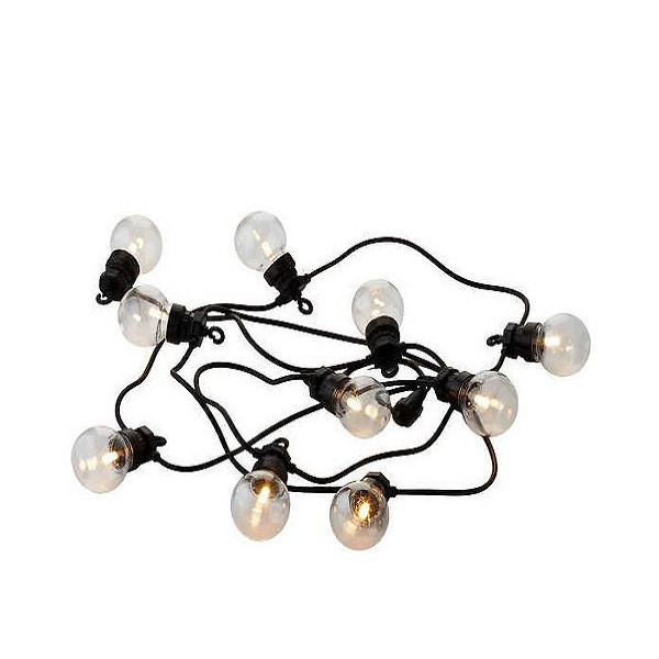 GUIRLANDE LUMINEUSE TRANSPARENTE 10 LED LUCAS