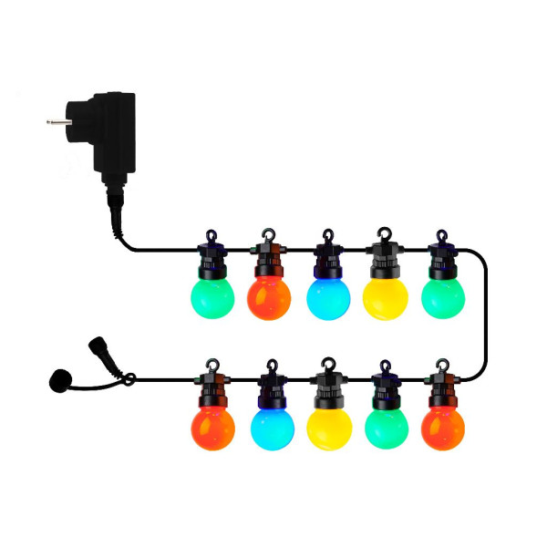 10 LED EXTENSION KIT FOR LUCAS COLOR OUTDOOR GARLAND