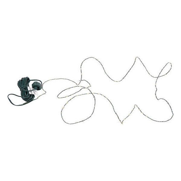 KIKI 155 LEDS GREEN WIRE LIGHT GARLAND