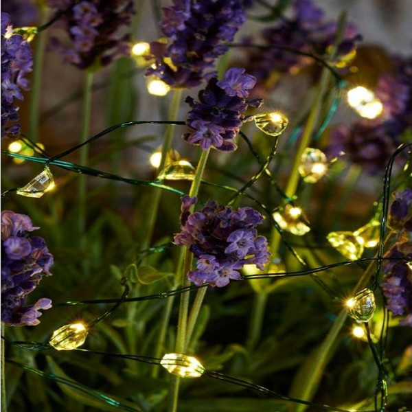 MAGGIE LIGHT GARLAND 40 LEDS CLARO E VERDE