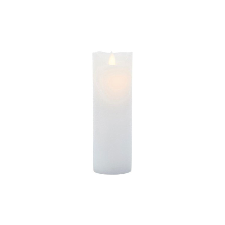RECHARGEABLE LED CANDLE SARAH Ø7,5X20CM