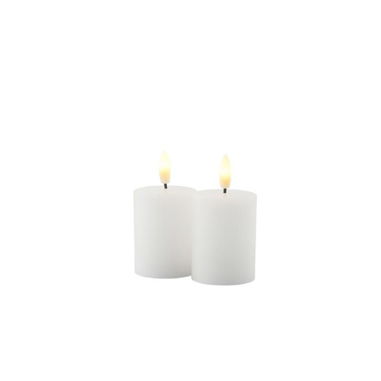 LED CANDLE SILLE EXTERIOR Ø5XH6,5 CM WHITE