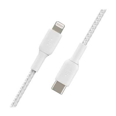 CABLE BOOST CHARGE USB C VERS LIGHTNING 2M BLANC 2
