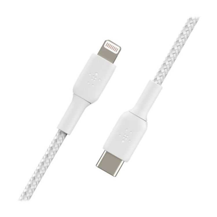 CABO DE CARGA IMPULSIONADOR USB CV ERS LIGHTNING 2M BRANCO